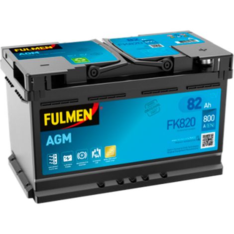 Fulmen - Batterie voiture Fulmen Start-Stop AGM FK820 12V 82Ah 800A