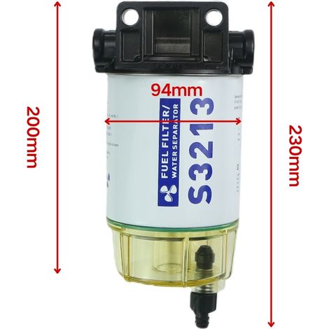 Ölfilter 35-60494-1, Außenbordmotorteile, Öl-Wasser-Abscheider-Baugruppe. (1/3)