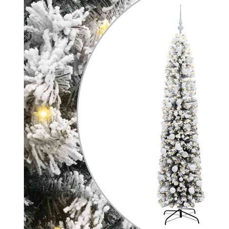 Árbol de Navidad artificial Verde 180 cm PVC, Acero y Plástico vidaXL