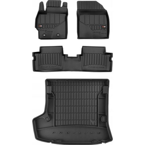 Ensemble de tapis de sol en caoutchouc 3D pour Toyota Corolla E14 E15 Berline 2006-2014 (1/5)