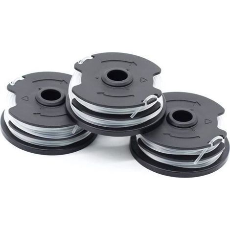 Confezione da 3 bobine di filo di ricambio per decespugliatore a batteria LIDL Parkside PRTA 20-Li A1, B2, C3, PRT 550 A1, A3, PRT 30[626] (1/4)