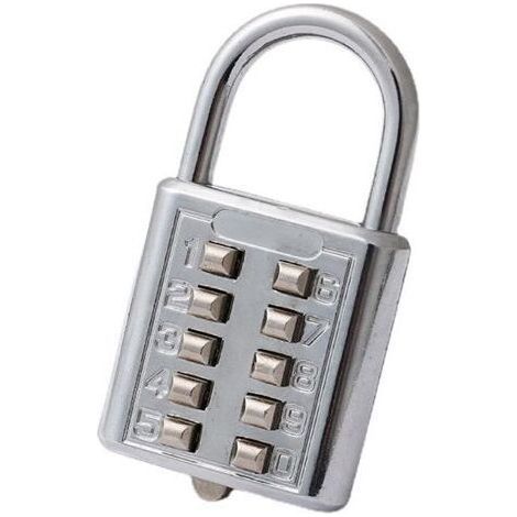 10-digit combination padlock (1/5)