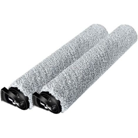 2 Pièces Remplacement pour Eureka FC9 Brosse Principale Machine À Laver Robot Aspirateur Têtes Brosse Résistantes À l'usure Accessoire pour Aspirateur Couvercle D'extrémité du (1/5)