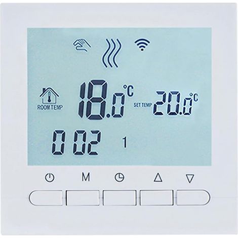 BOT-313 Digitaler Thermostat für Gaskessel, programmierbar mit LCD-Display und Smartphone-Steuerung