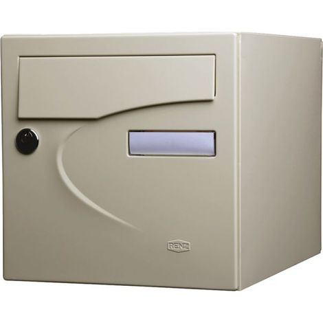 Briefkasten Preference 1 Tür Elfenbein 1015 - Renz