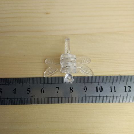 30 pinces à orchidées libellule en plastique, supports pour plantes de jardin, pinces pour tiges de fleurs (1/5)