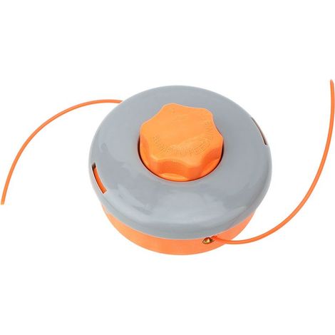 Tête de coupe-bordures, pièces détachées pour tondeuse à gazon, accessoires de jardinage, plastique noir durable (1/5)