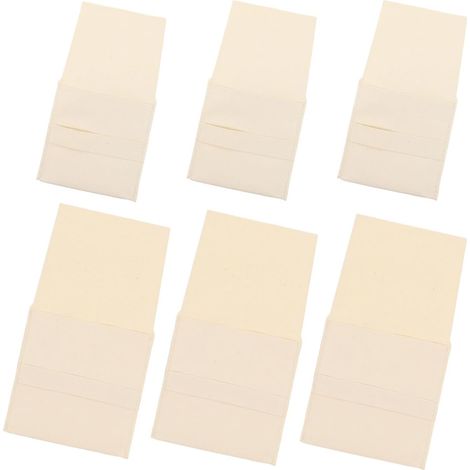Pieces Beige Ultra-Soft Fabric Jewelry Pouches, Set of (1/5)