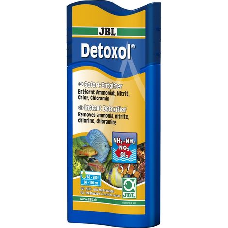 JBL Detoxol 250ml Sofort-Entgifter für gesundes Aquarienwasser Wasseraufbereiter