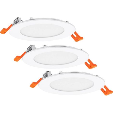 OSRAM HOMELIGHTING Downlight Slim Set 3 x 120mm 3000K 4099854445903 Lampada da parete per esterni a LED 8.00 W Bianco