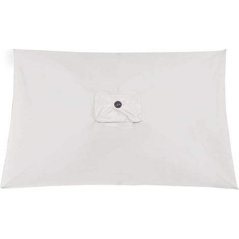 Protecteur imperméable de couverture de parapluie de jardin, couvertures extérieures de pluie de Patio,Blanc cassé sans porte-parapluie (1/5)
