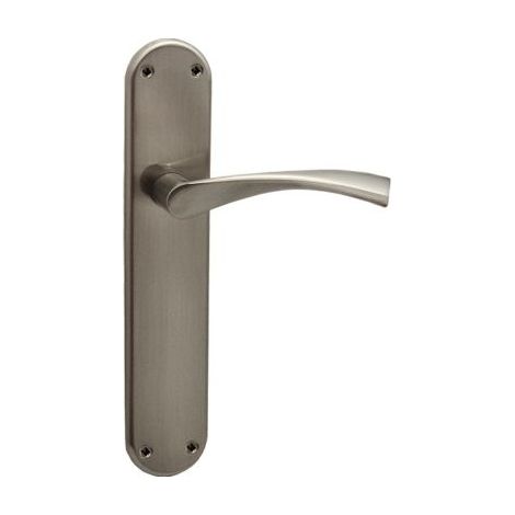 MANILLA C/ PLACA.NIQUEL SAT .45xh242 mm. -