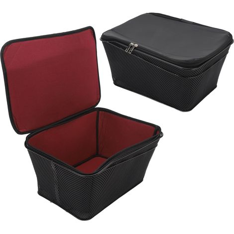 Panier arrière de vélo, capacité 20 L, poids maximal supporté (20 kg), sac de rangement étanche pour porte-bagages extérieur (1/5)
