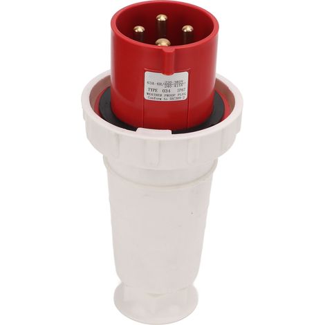 GARRYFIZH Connecteur de Prise Industriel Montage Surface 4 Pôles Etanche 220‑380V 240‑415V (1/5)