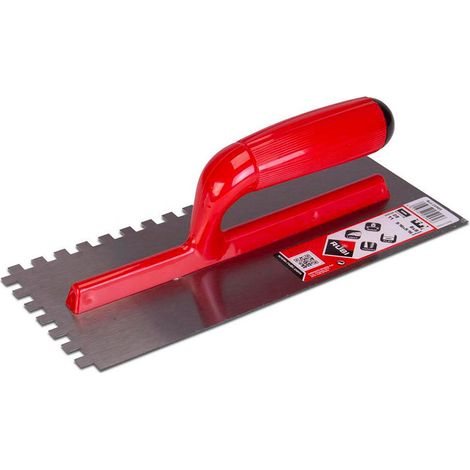 Stahlkamm 28 cm (8 x 8) offener Kunststoffgriff 25905 RUBI