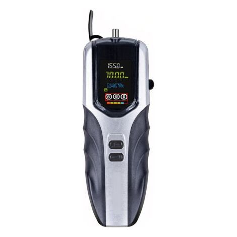 Wattmètre optique portable rechargeable pour fibre optique, avec écran LCD, compatible avec 7 longueurs d'onde de test et témoin lumineux LED. (1/5)