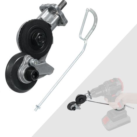 [JAMAIS UTILISÉ]grignoteuse électrique pour tôles, accessoire de perçage pour métaux, couteau à tôle pour la découpe du fer, de la tôle blanche, de l'acier, du cuivre et de l'aluminium.