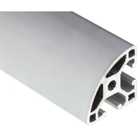 Rs Pro – Profilé aluminium 30 x 30 mm – Longueur 2000 mm – Système 2S – 2 rainures de 6 mm pour structures légères (1/2)