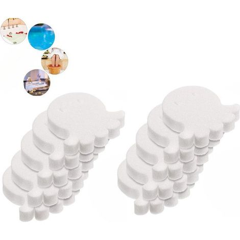 Éponges filtrantes Octopus lot de 10, anti-mousse et absorbantes d'huile, pour spa, jacuzzi, bain à remous et piscine. (1/5)