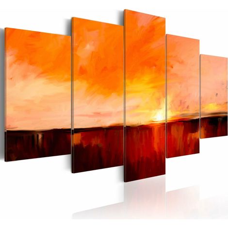 Tableau chaleur d'août - 200 x 100 cm (1/2)