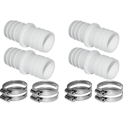 Adaptateur multifonctionnel pour tuyau d'aspirateur de piscine, connecteur de tuyau de piscine de 38 mm, texture ABS, adapté aux équipements de piscine en plastique (1/5)