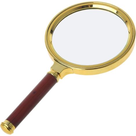 Loupe portable 90mm, grossissement 10x, pour lecture et bijoux, 1 pièce