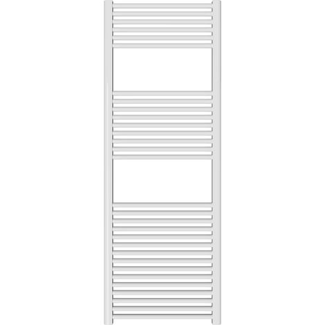 Termoarredo Scaldasalviette in Acciaio Ideal Clima Slim Bianco 1500x600 - 581560 (1/4)