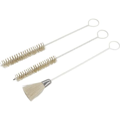 Sealey BSGC/3 Spray Gun Cleaning Brush Set 3pc