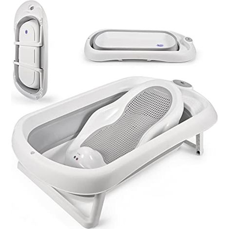 Fimous Foldable Bathtub PVC Adult SPA Soaking Water Tub with Cover for Bathroom (1/5)
