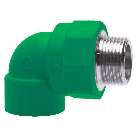 Codo Rosca Macho PPR  Medidas  Accesorios Fontanería: 25-3/4"