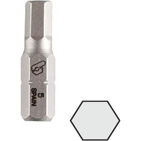 punta de atornillar allen. acero. '' - bianditz punta atornill hex 4 (1/2)