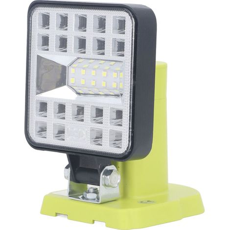 Luz de trabajo/proyector LED de 1800 lm para Ryobi P189 P190 PBP002 PBP003 RB18L50 BPL1820 con batería de litio de 18 V y 144 V. (1/3)