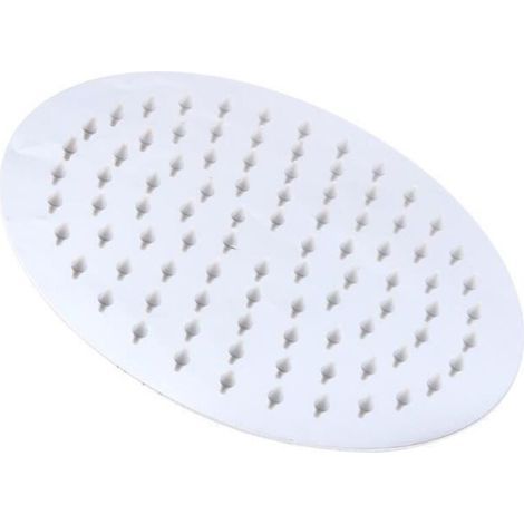 MEIHE 8 pommeau de douche rond de pluie de mélangeur rond de chrome de pièce de salle de bains de pouce 20CM (1/3)