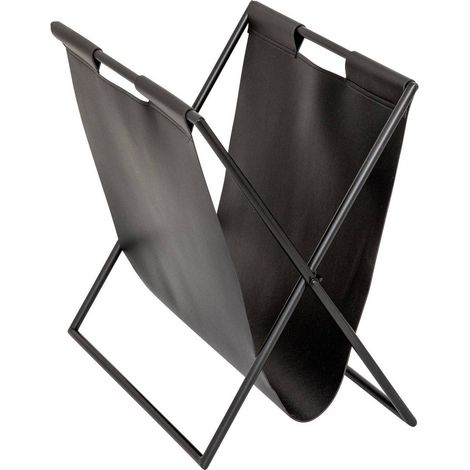 Portariviste twis nero 37x35x22cm - Atmosphera créateur d'intérieur