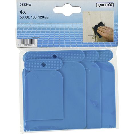 Einhell SET SPATOLE IN PLASTICA 4 PZ.  mm. 50/80/100/120 10.00 confezioni
