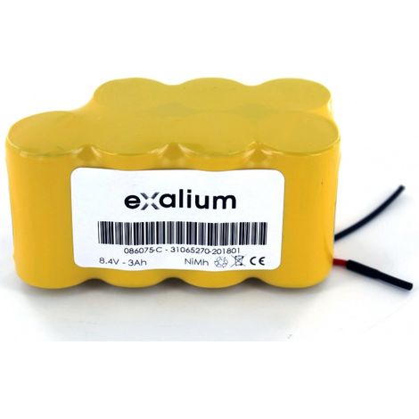 Batterie 8.4V 3Ah NiMh pour aspirateur Midland 086075