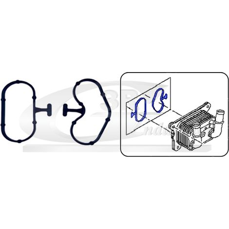 3RG 76512 KIT JUNTAS INTERCAMBIADOR (2PCS)