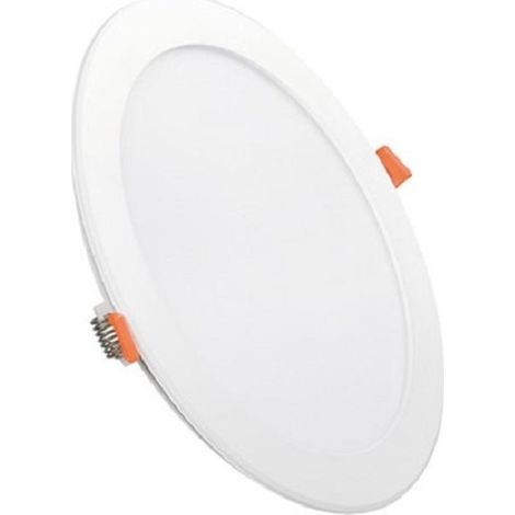 FARO LED 12W INCASSO BIANCO TONDO LUCE FREDDA 6000K