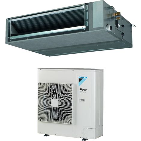 daikin bluevolution aire acondicionado aire acondicionado conductos prevalencia media 36000 btu fba100a + azas100my1 trifásico r-32 wi-fi opcional