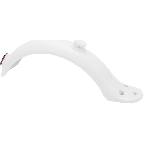 Garde-boue arrière avec crochet et feu arrière pour trottinette électrique Xiaomi Mijia M365 - Accessoires blancs (1/5)