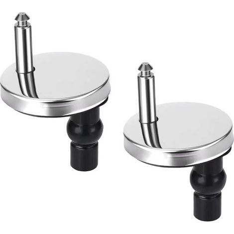 Soporte para tapa de inodoro, Acero inoxidable, Repuestos universales, Soporte reutilizable para tapa de inodoro (1/5)