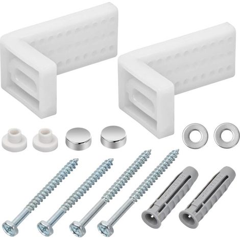 Accessoires De Fixation De Toilettes,Vis Fixation Cuvette Wc Kit De Fixation Au Sol Pour Cuvette De Wc Vis Fixation Abattant Wc-Jeu De Vis Pour La Fixation De La Baignoire (1/4)