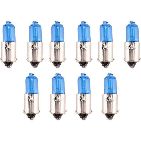 2x H6W BAX9S 6W Feux de position latéraux de voiture au xénon blanc 12V 5000K (1/5)