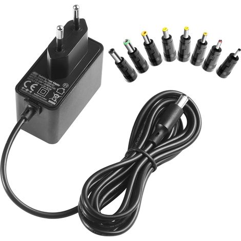 Chargeur Secteur 9V 2A pour Christopeit AL 2 AX7000, Ergometre et Accessoires Kettler Axos Cross P/Giro P AXOS Cycle P, Adaptateur d'alimentation pour Ordinateur Portable, Enceinte, Moniteur (1/5)