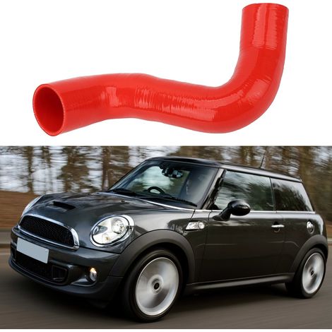 Modifikation für Mini Cooper S R56 1.6L N14 N18 (2007-2013): Entfernung des Geräuschgenerators mittels eines roten Silikonschlauchs. (1/5)