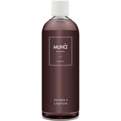 Muhà Ricarica Essence Refill Profumatore Vaniglia e Liquirizia 500 Ml