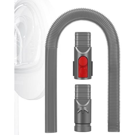 Bocchetta Per Fessure Piatta, Flessibile E Lunga, Compatibile Con Dyson V6 V7 V8 V10 V11 V12 V15, Accessorio Per Aspirapolvere Per Rimuovere Lanugine Da Asciugatrici, Prese D'aria E Auto.