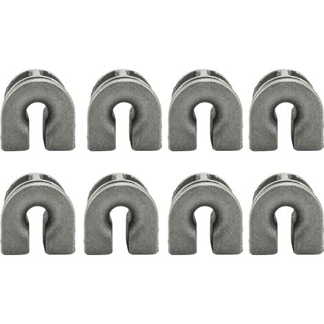 Paquete de 8 fundas con ojales para STHIL FS90R FS100RX FS110R FS130R FS240R FS55 FS56 FS80 FS85 FS110 Weedeater Parts Stihl Autocut 25-2 cabezal de corte con ojales (1/5)