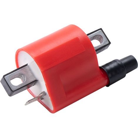 Motorcycle modification parts: engine high voltage coil ATV125-250cc red shell FXD ignition coil (1/5)
