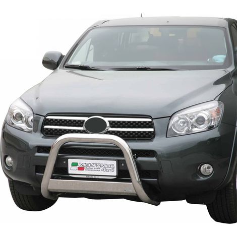 Pare-buffle Avant pour Toyota RAV4 XA30 2006-2009 63 mm en Acier Gris